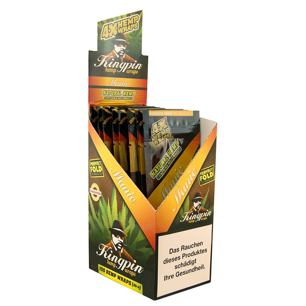 KINGPIN HEMP WRAPS - 3 FLAVORS