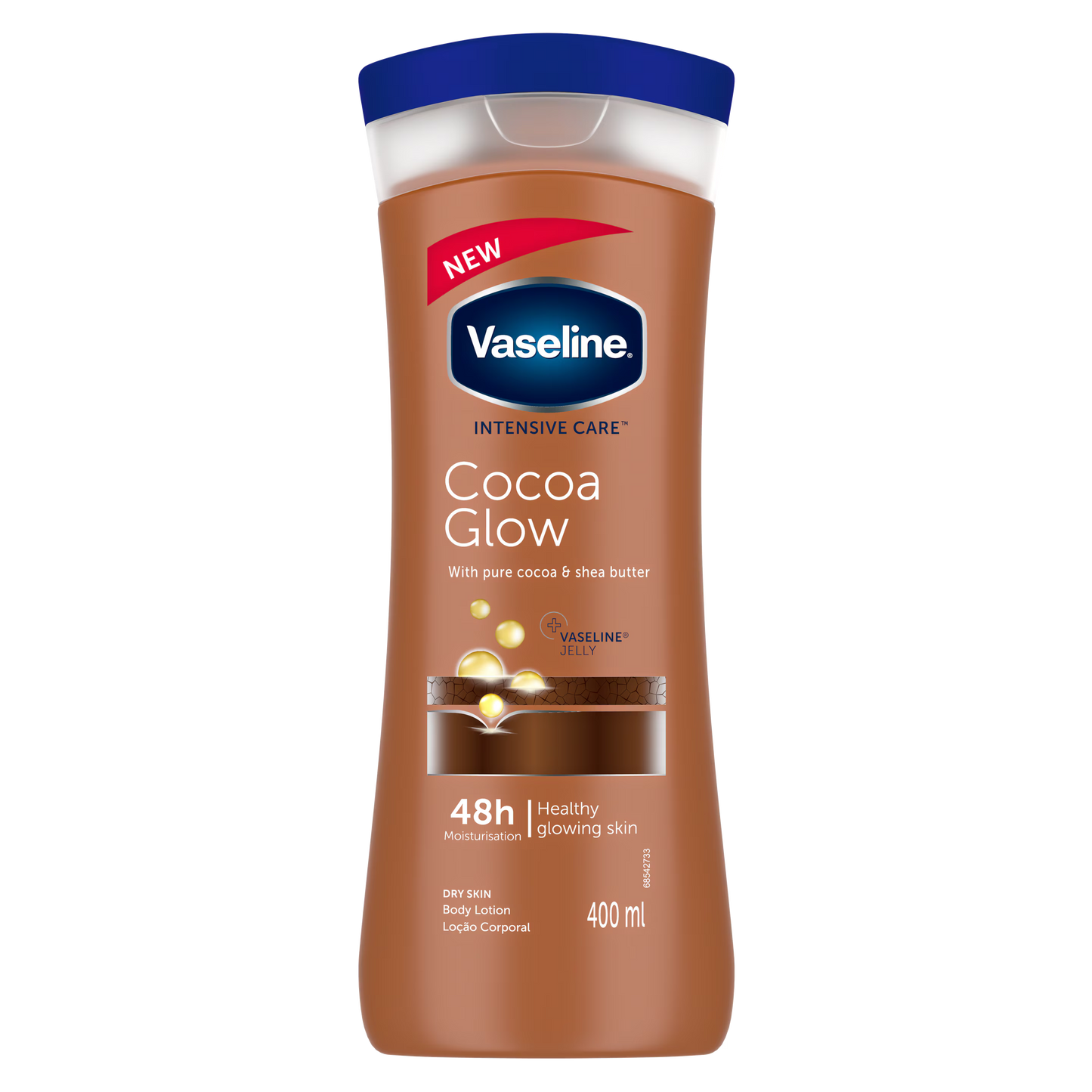 Vaseline Lotion 400ml Cocoa Glow