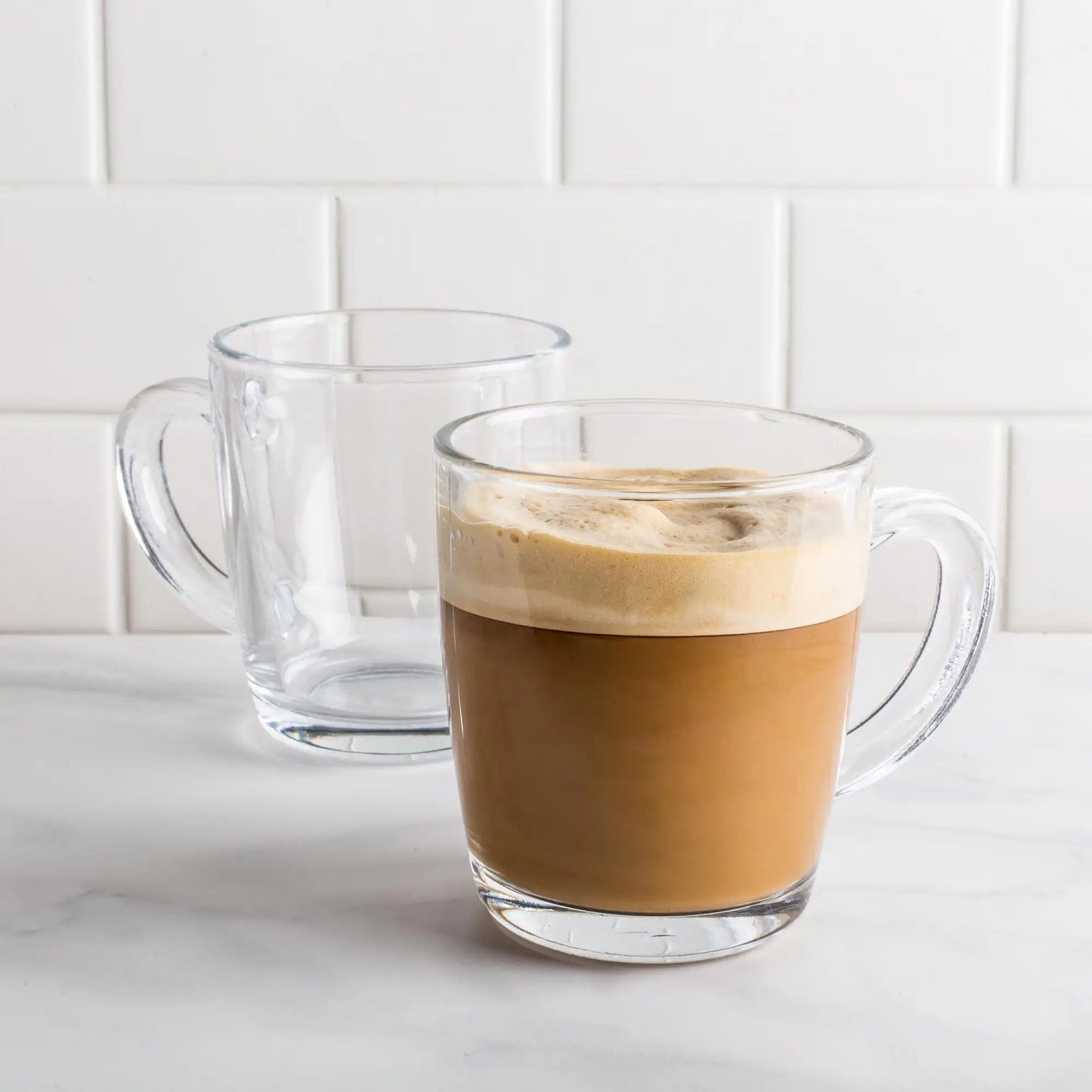 Glass Coffee Mug
