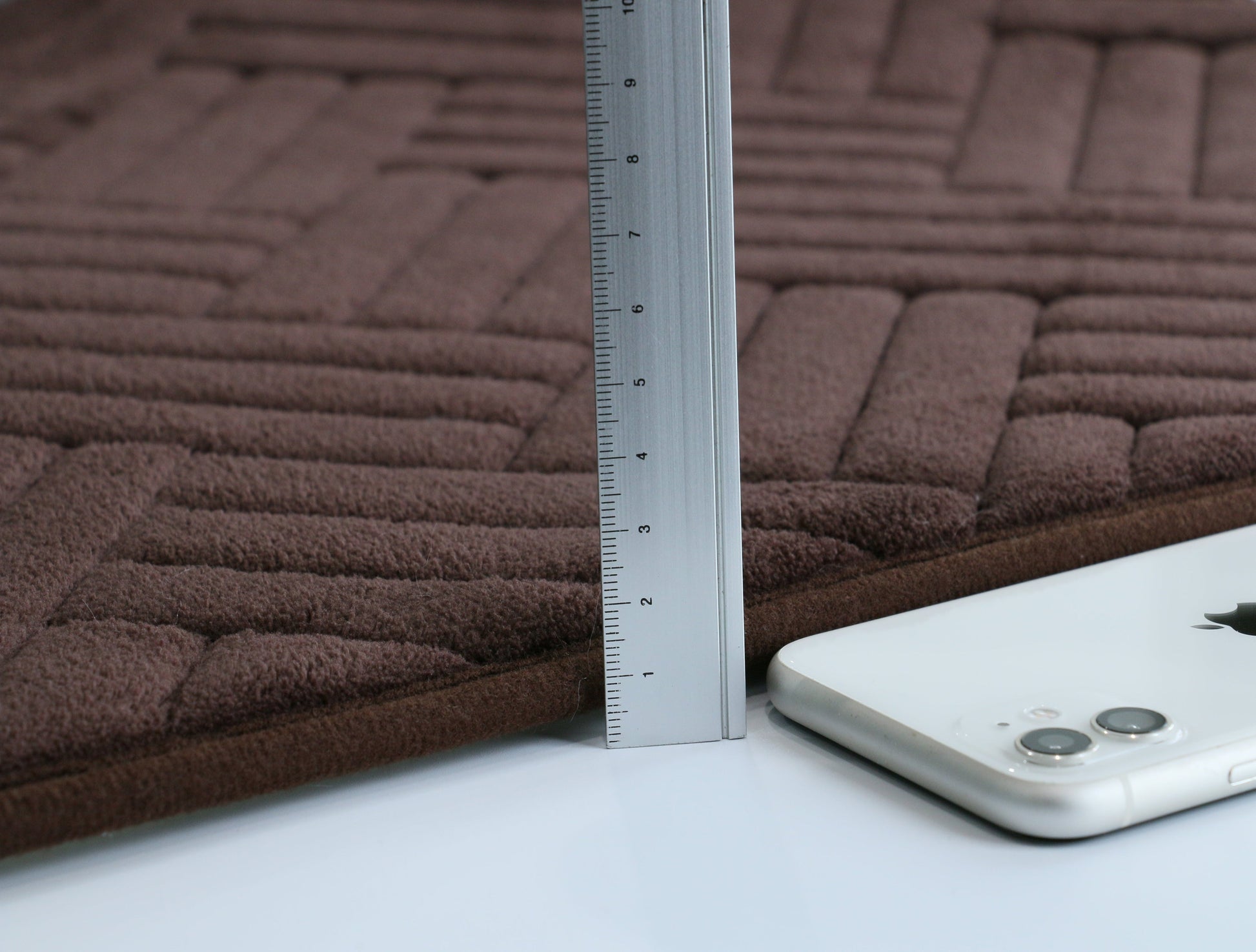 Bathroom Mat Size DarkBrown