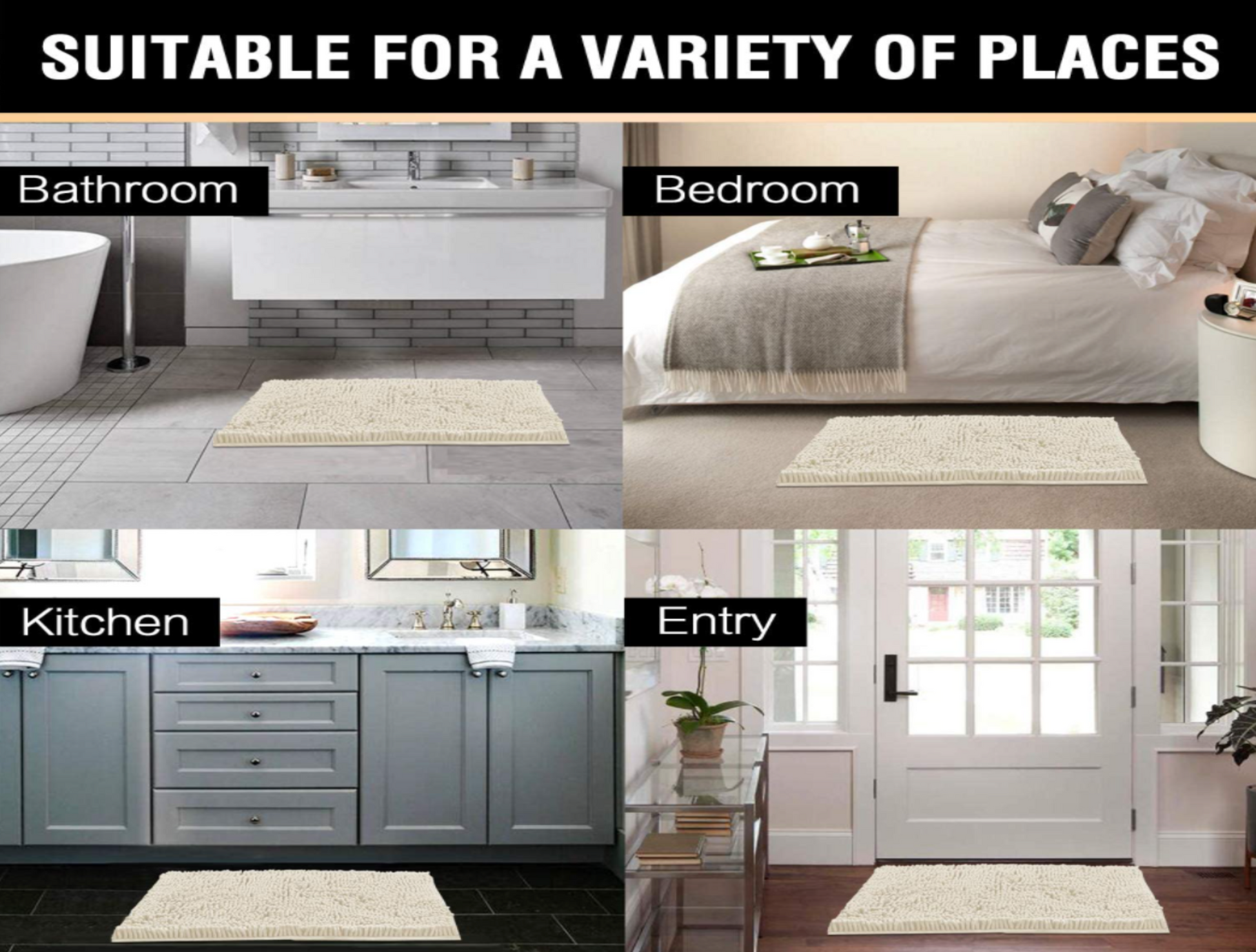 Stairs_Bedroom_Bathroom_Kitchen Fibre Mat Floor Beige