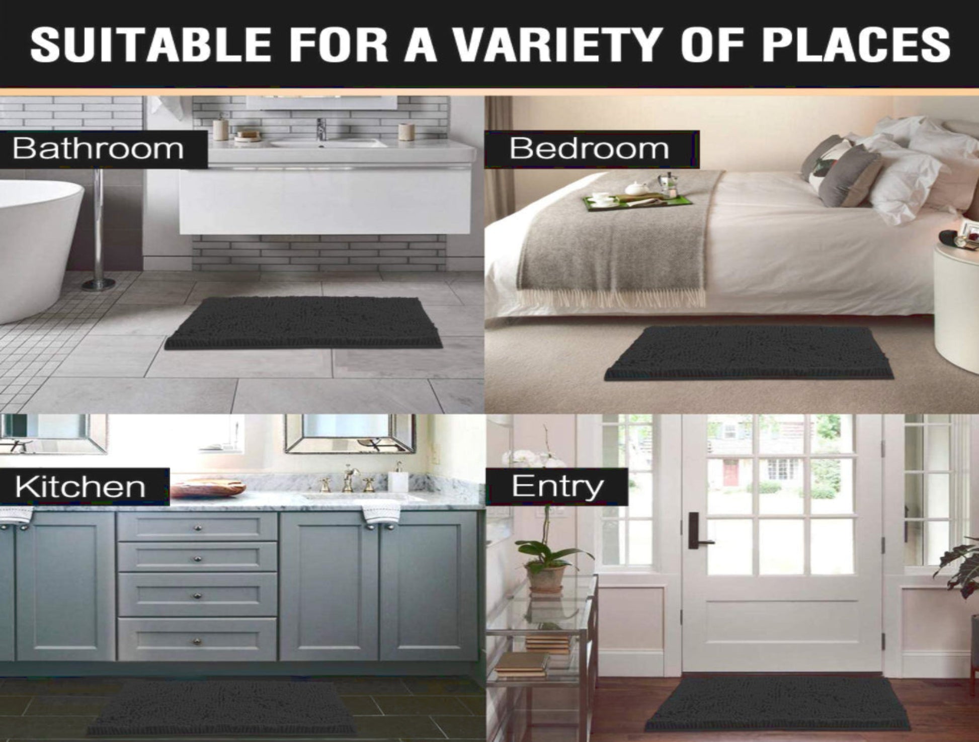 Stairs_Bedroom_Bathroom_Kitchen Fibre Mat Floor DarkGrey