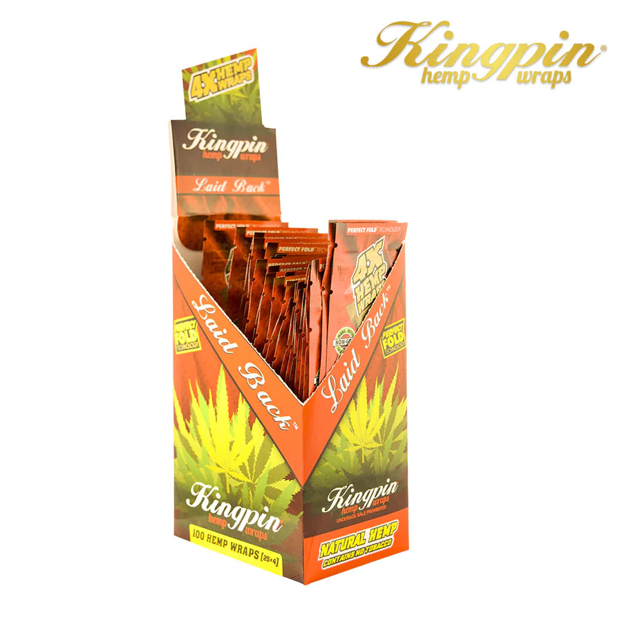 KINGPIN HEMP WRAPS - 3 FLAVORS