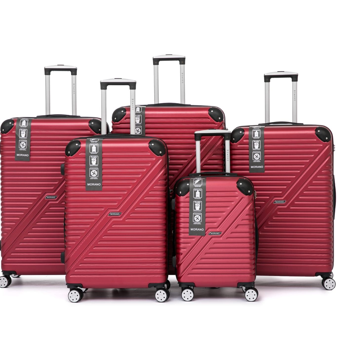 Morano 1020 Hardcase 5PC Luggage Set