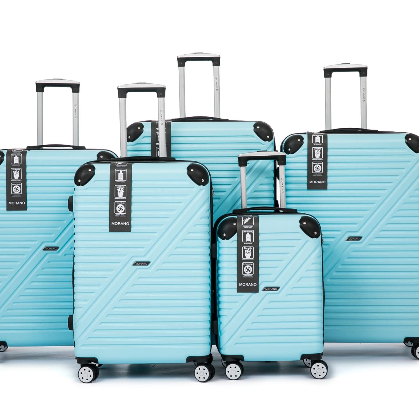 Morano 1020 Hardcase 5PC Luggage Set