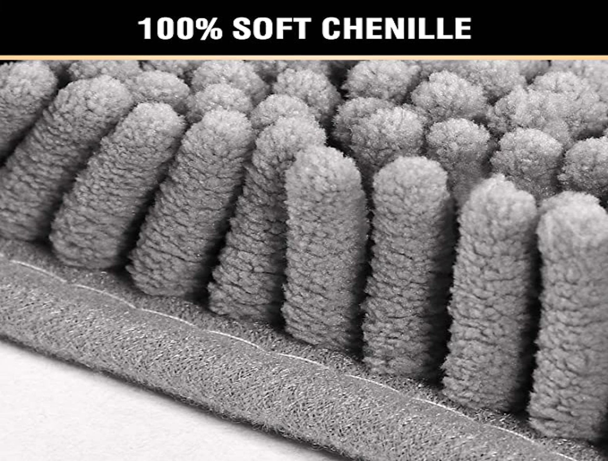Soft Bathroom Mat Chenille