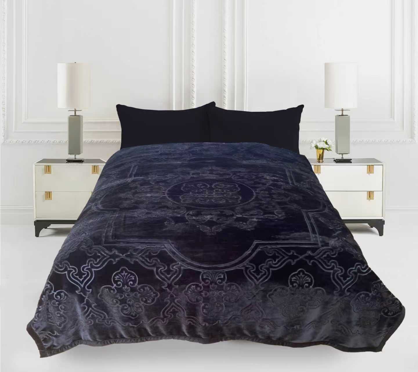 Imperial Home 9lb/4.0kg Heavy Thick Plush Mink Blanket Box of 10