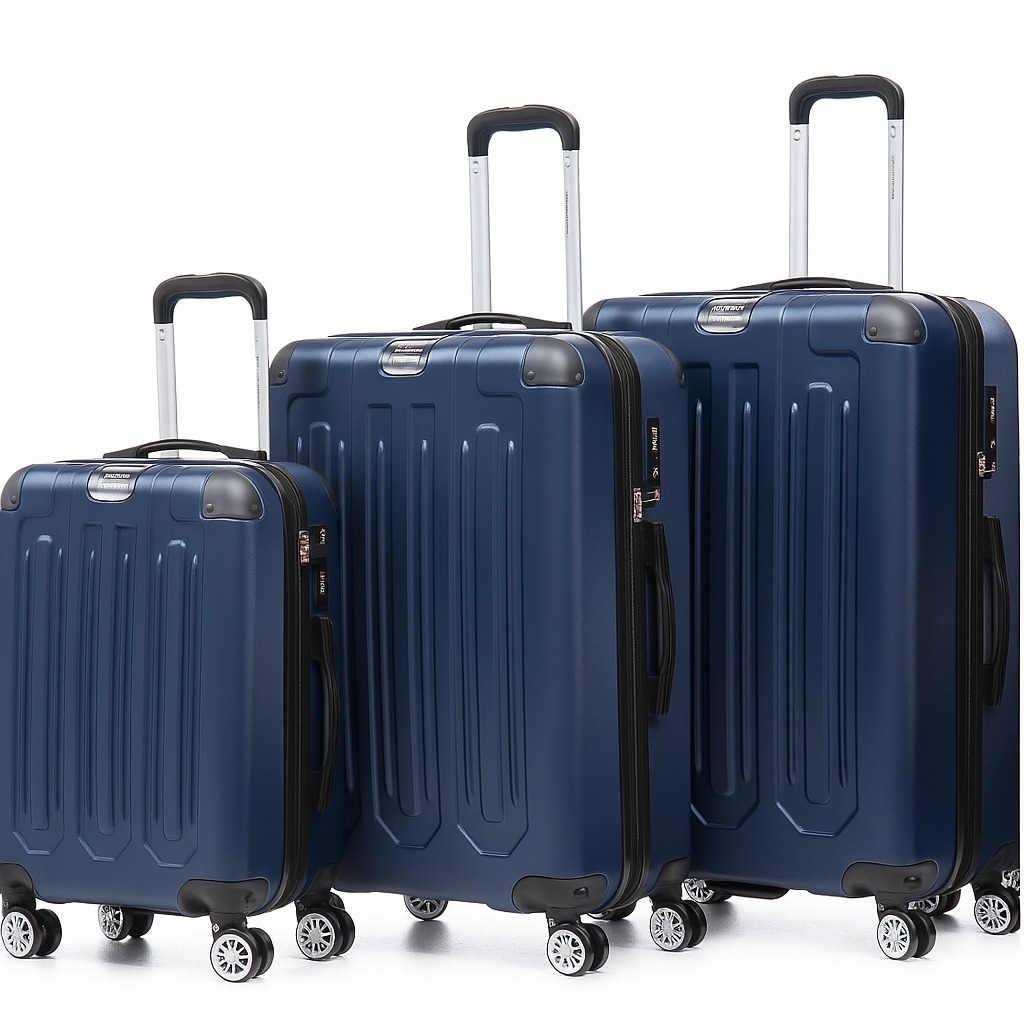 Morano 1190 3pc Hardcase Luggage Set