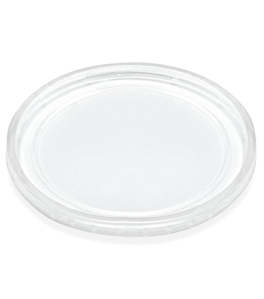 Clear Round Deli Container Lid - 8 to 32oz - 500pc/cs