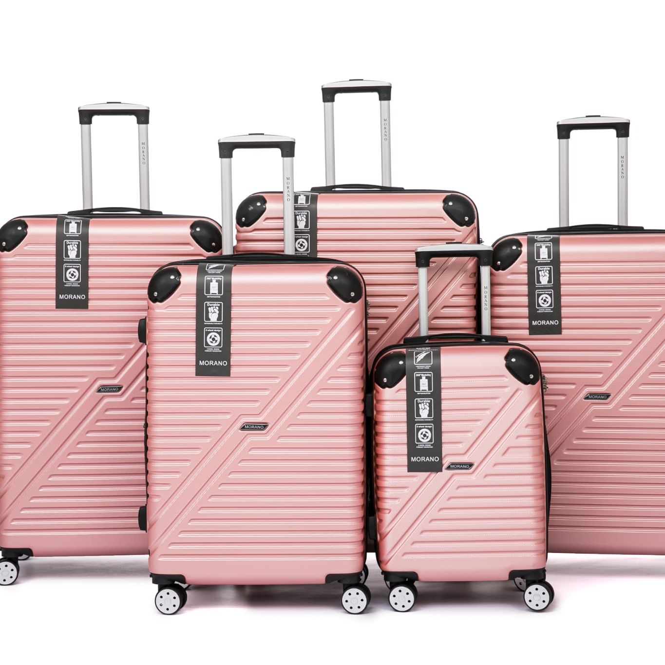 Morano 1020 Hardcase 5PC Luggage Set