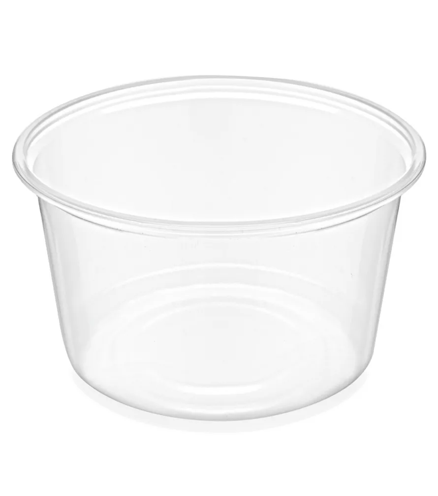 Clear Round Deli Containers - 12oz - 500pc/cs