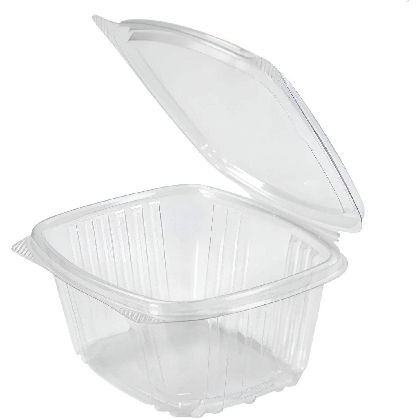 PET Hinged Rectangle Clear Container - 16oz - 200pc