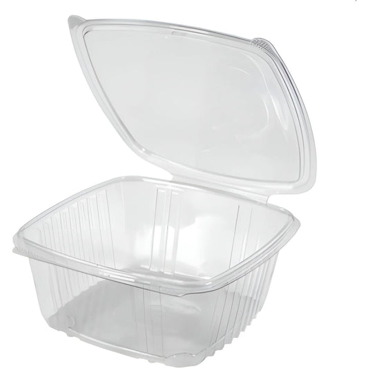PET Hinged Rectangle Clear Container - 32oz - 200pc