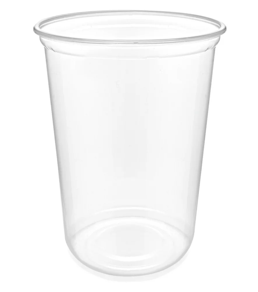 Clear Round Deli Containers - 32oz - 500pc/cs