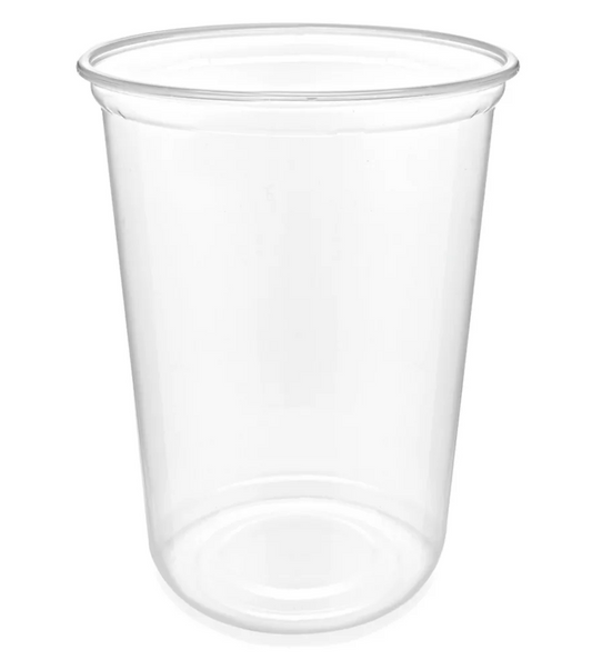 Clear Round Deli Containers - 32oz - 500pc/cs