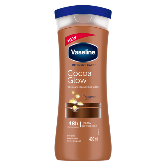 Vaseline Lotion 400ml Cocoa Glow