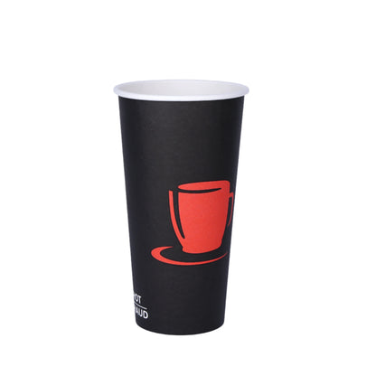 ESSENTIALX - Printed Hot Paper Cups - 1000PCS/CTN - 8oz to 20oz