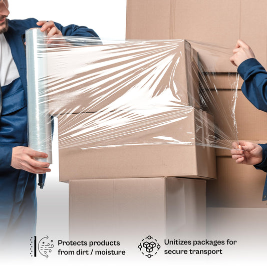14" SHRINK WRAP 80 GAUGE - BOX OF 4