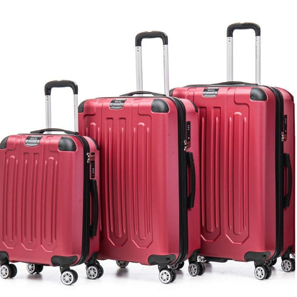 Morano 1190 3pc Hardcase Luggage Set