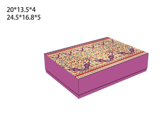 2PC Sweet Box Rectangular Set 32Sets/Box