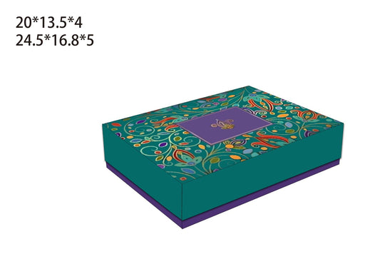 2PC Sweet Box Rectangular Set 32Sets/Box