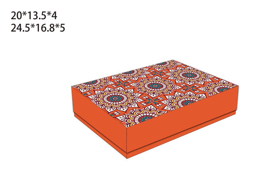 2PC Sweet Box Rectangular Set 32Sets/Box