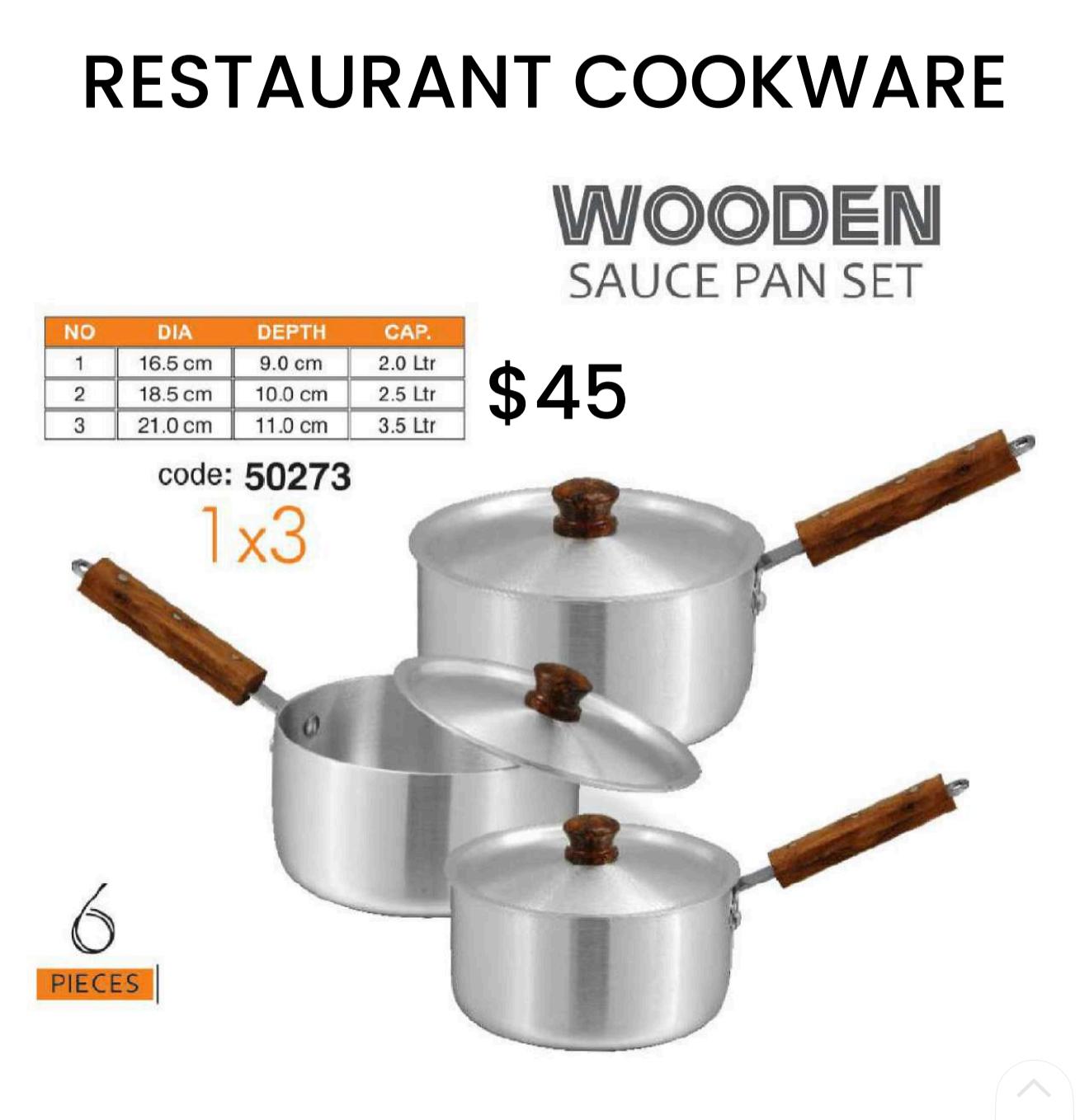 Sonex-50273 Aluminium Sauce Pot Set 1x3