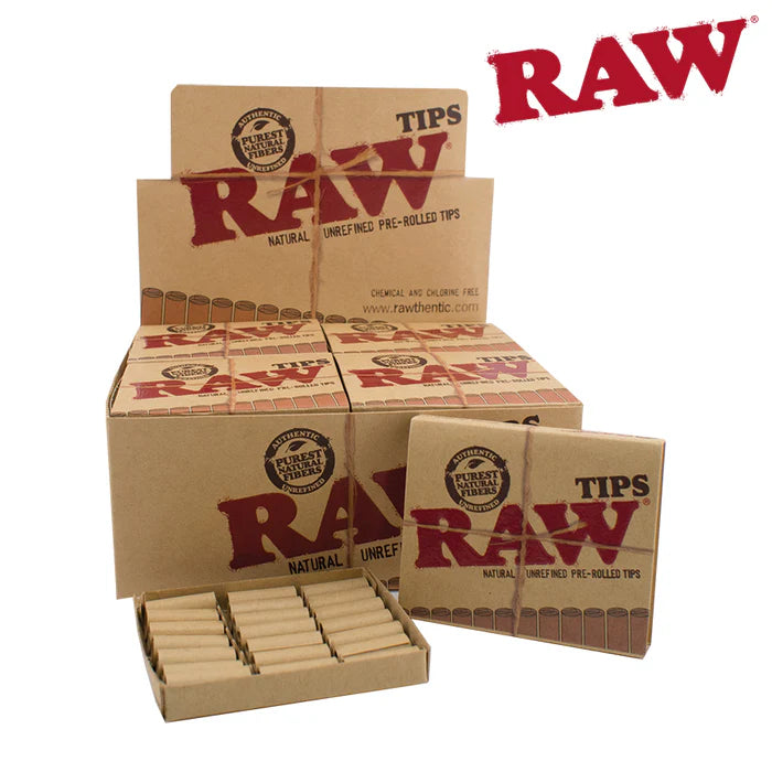 RAW Pre-Rolled Tips - 20 Pack