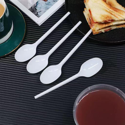 Plastic Spoon 50Pcs