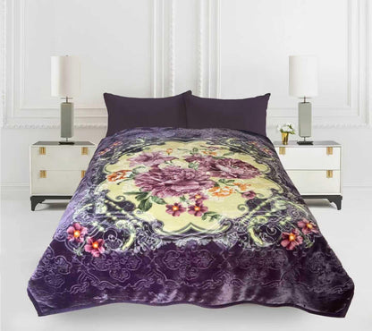 Imperial Home 10lb/4.5kg Heavy Thick Plush Mink Blanket Box of 8