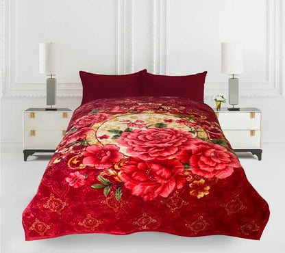 Imperial Home 10lb/4.5kg Heavy Thick Plush Mink Blanket Box of 8