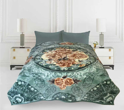 Imperial Home 10lb/4.5kg Heavy Thick Plush Mink Blanket Box of 8