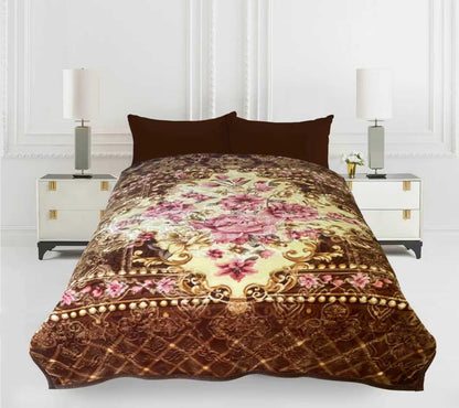 Imperial Home 10lb/4.5kg Heavy Thick Plush Mink Blanket Box of 8