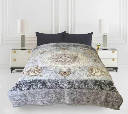 Imperial Home 10lb/4.5kg Heavy Thick Plush Mink Blanket Box of 8