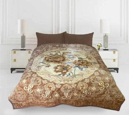 Imperial Home 10lb/4.5kg Heavy Thick Plush Mink Blanket Box of 8