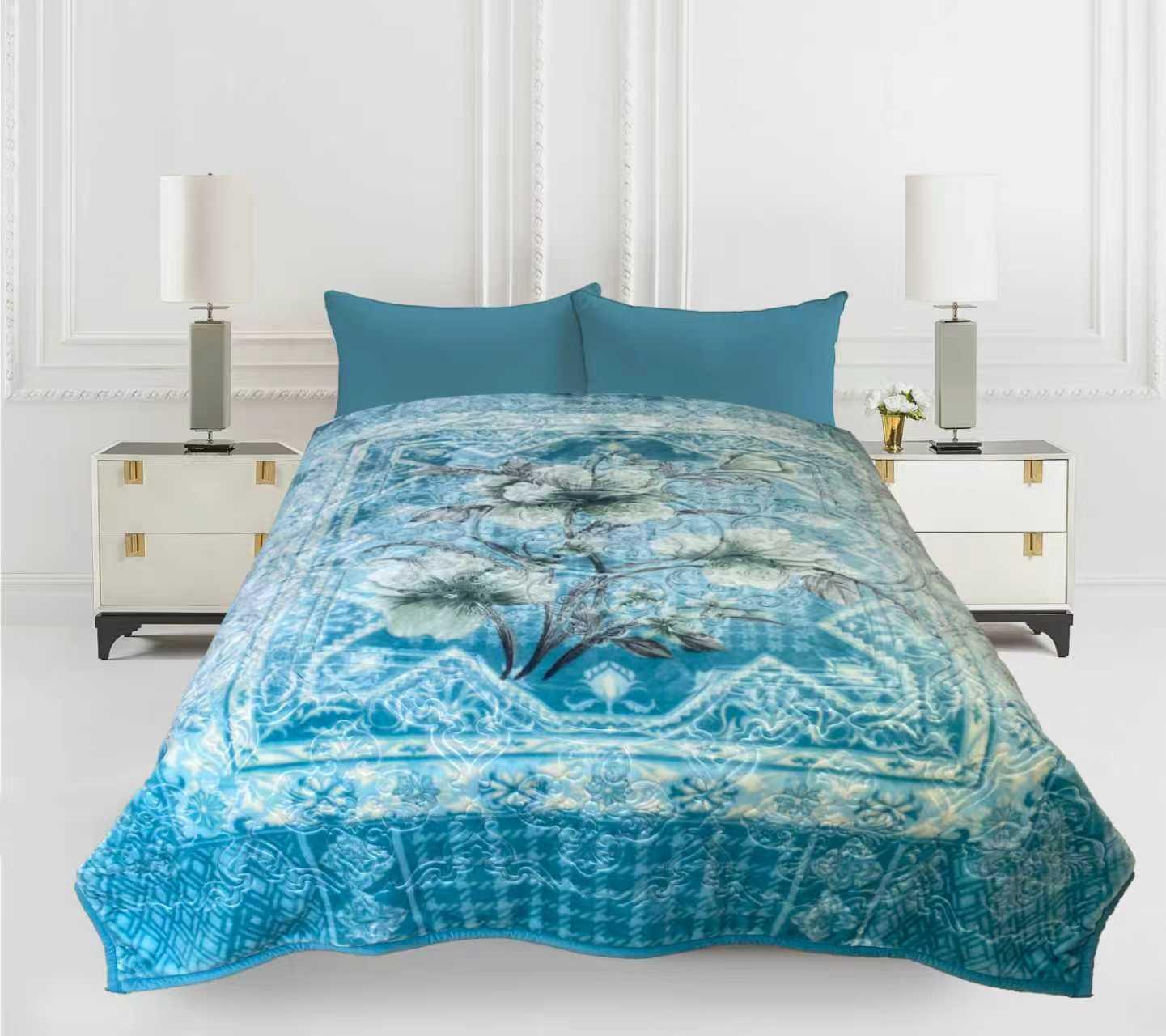 Imperial Home 10lb/4.5kg Heavy Thick Plush Mink Blanket Box of 8