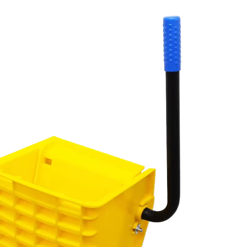 36L Mop Bucket with Down Press Wringer - Yellow