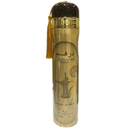 ARD AL ZAAFFARAN AIR FRESHENER 300ML DLX DIRHAM GOLD (Ard)