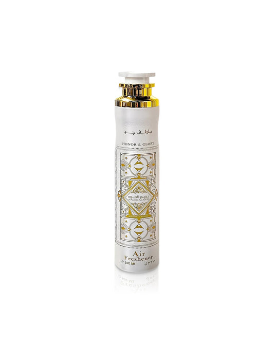 LATTAFA AIR FRESHENER 300 ML ACR - DLX BADEE AL OUD HONOR & GLORY WHITE -LAT