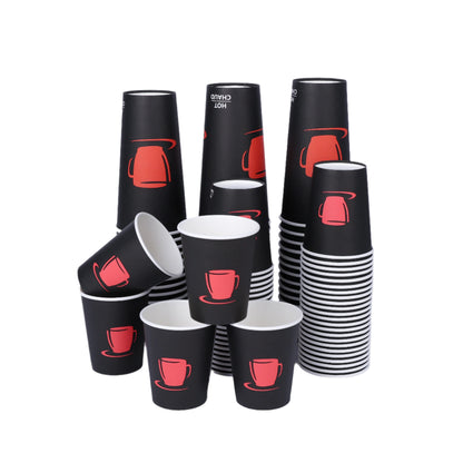 ESSENTIALX - Printed Hot Paper Cups - 1000PCS/CTN - 8oz to 20oz