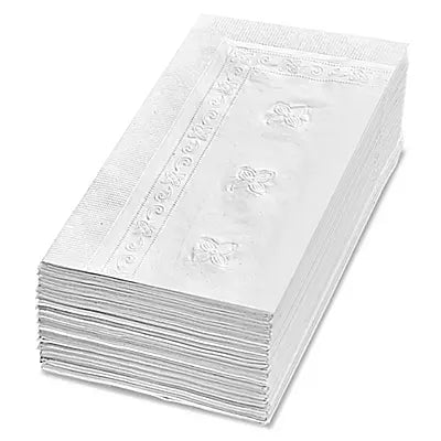 EssentialX - 2 Ply Dinner Napkins 1/8 Fold - White