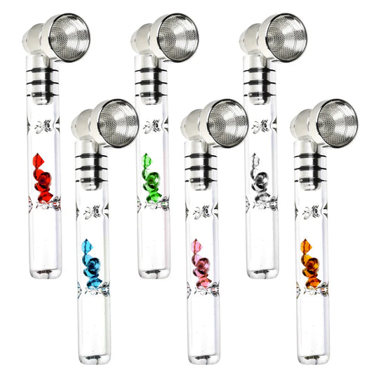 Gem Filter Glass & Metal Pipe Set - PK24
