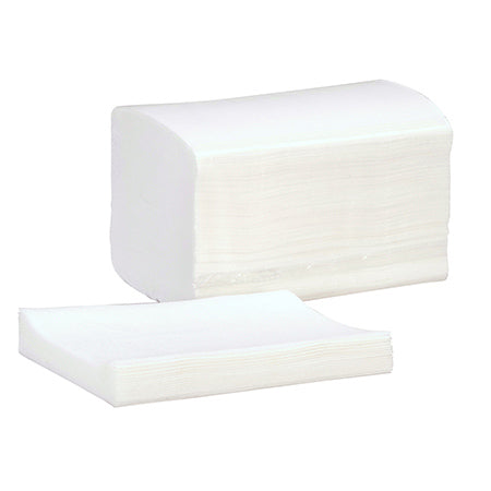 EssentialX - 2 Ply Interfold Napkins 1/2 Fold - White - 6000pc