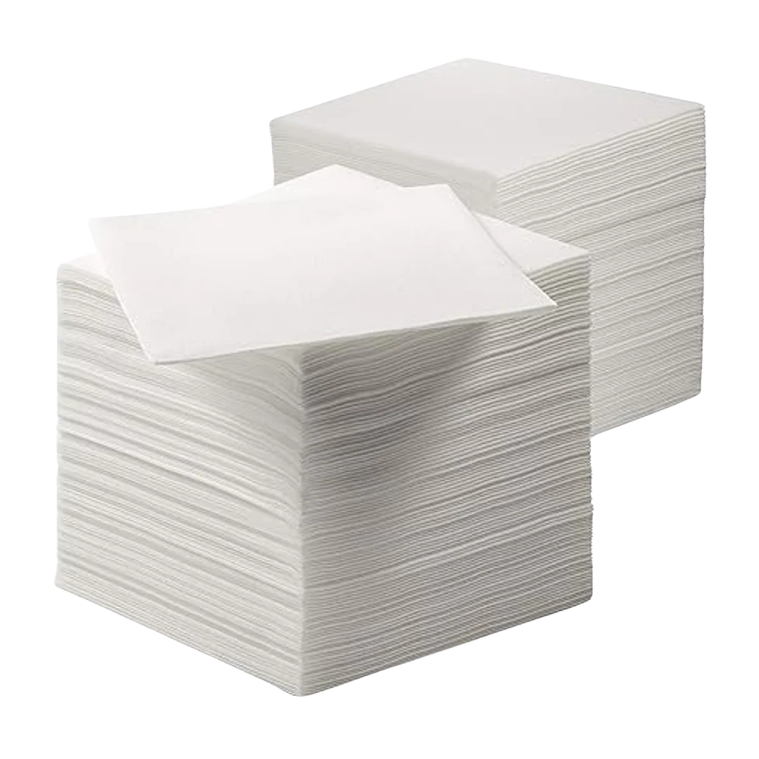 EssentialX - 1 Ply Lunch Napkins 1/4 Fold - White