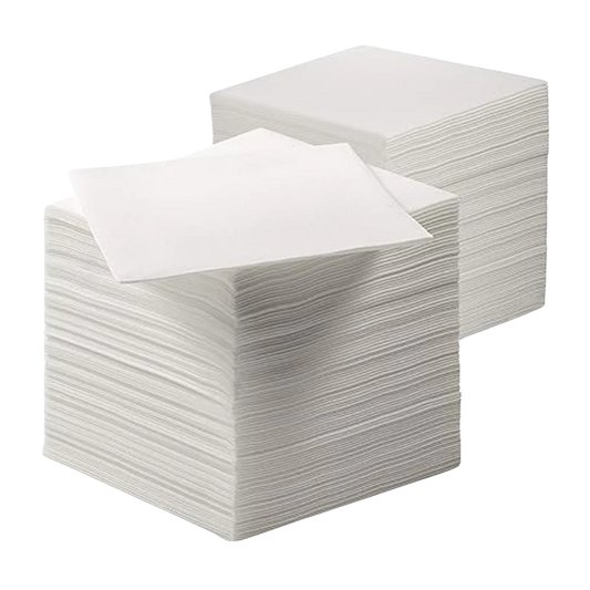 EssentialX - 1 Ply Lunch Napkins 1/4 Fold - White