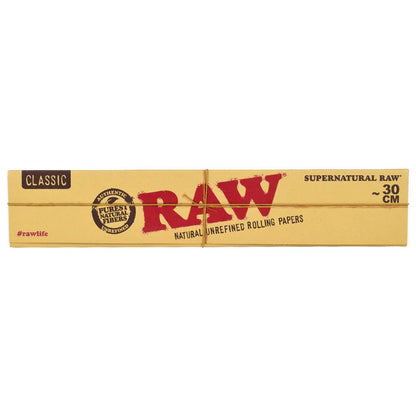 RAW Huge Supernatural Rolling Papers - 12 Inches Long - 30cm