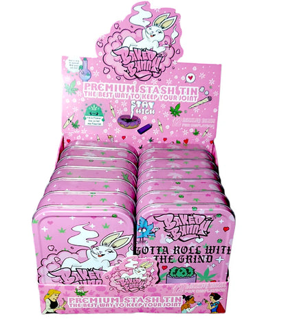 Premium Stash Tin Box of 12
