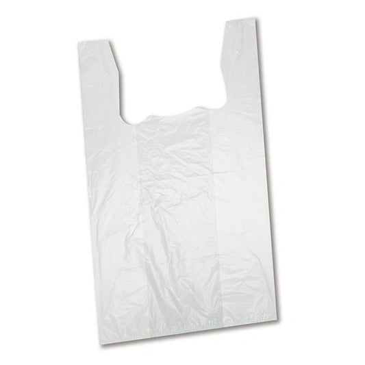 S10J HD White Plastic Bags 400 Bags/Box